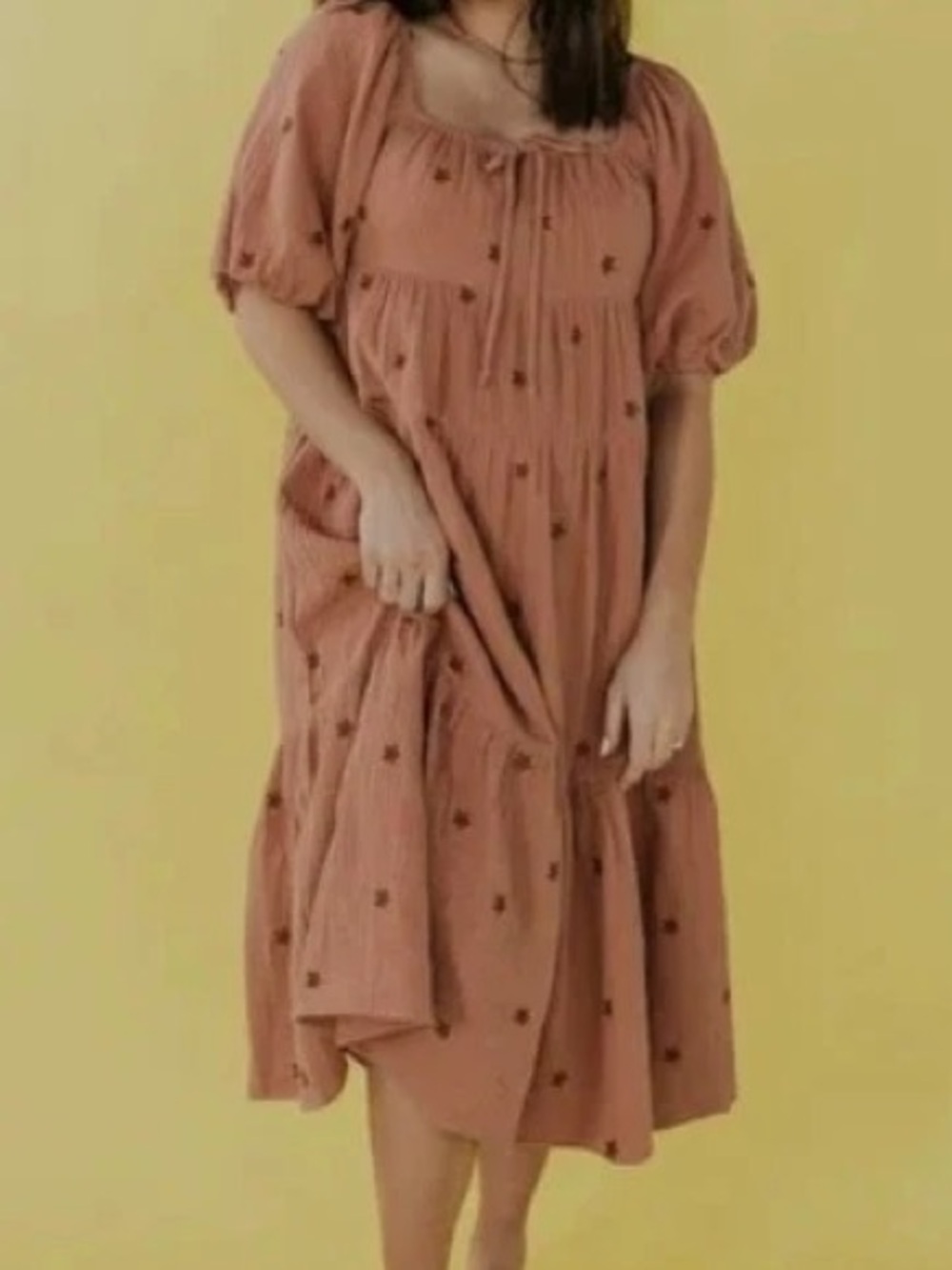 By Together Floral Embroidered Dress